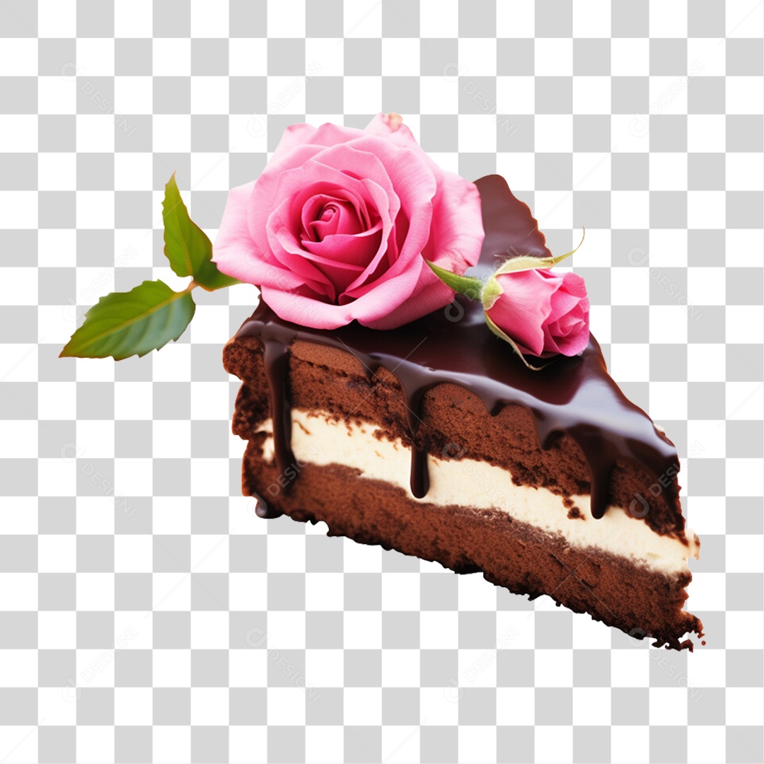 Bolo Chocolate Doces PNG Transparente