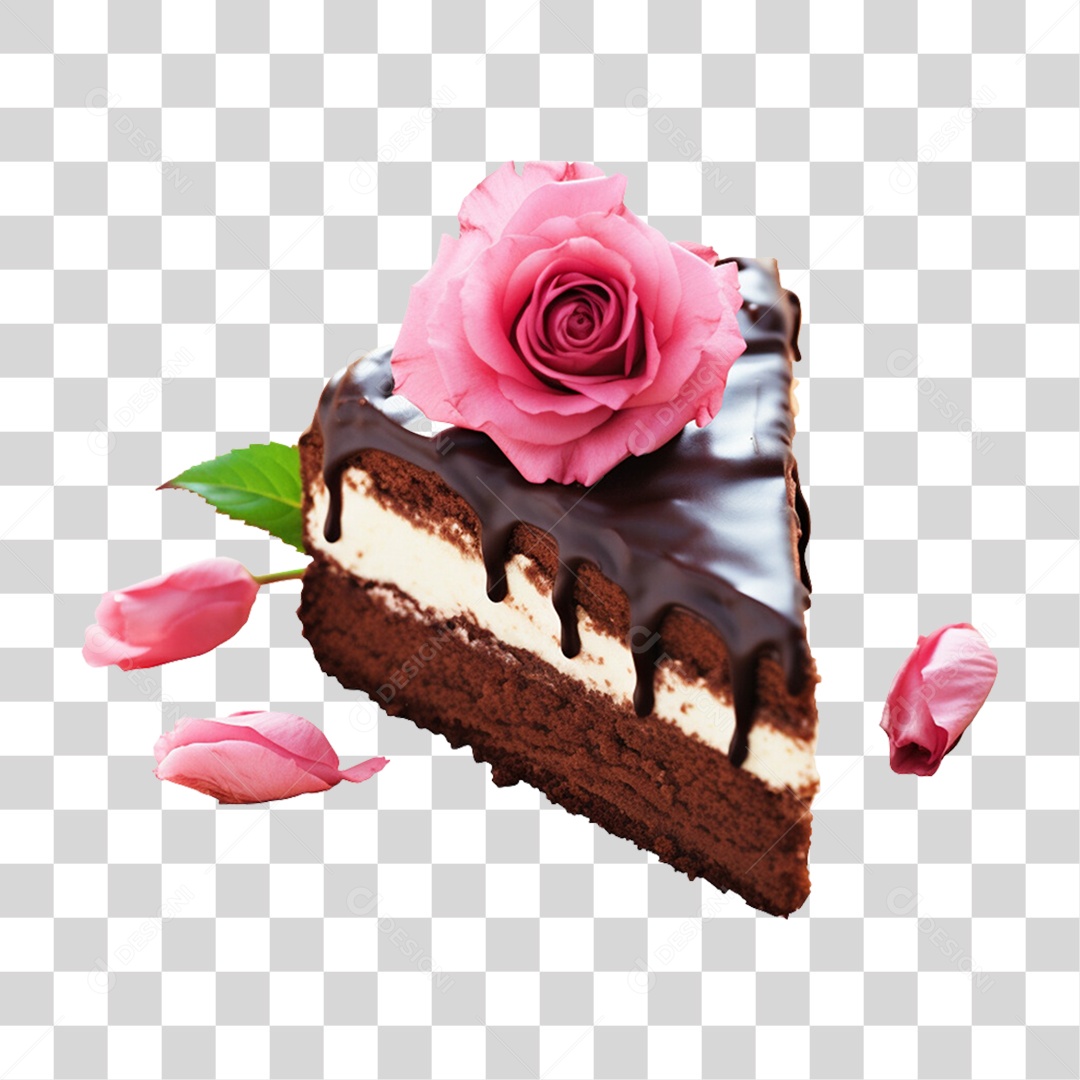 Bolo Chocolate Doces PNG Transparente