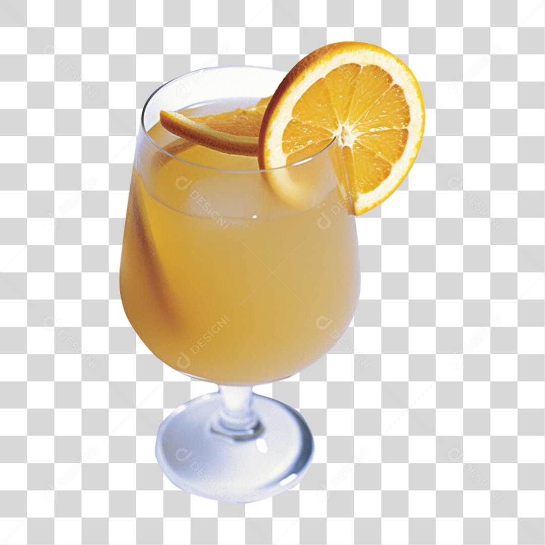 Copo de Bebida Alcoólica PNG Transparente