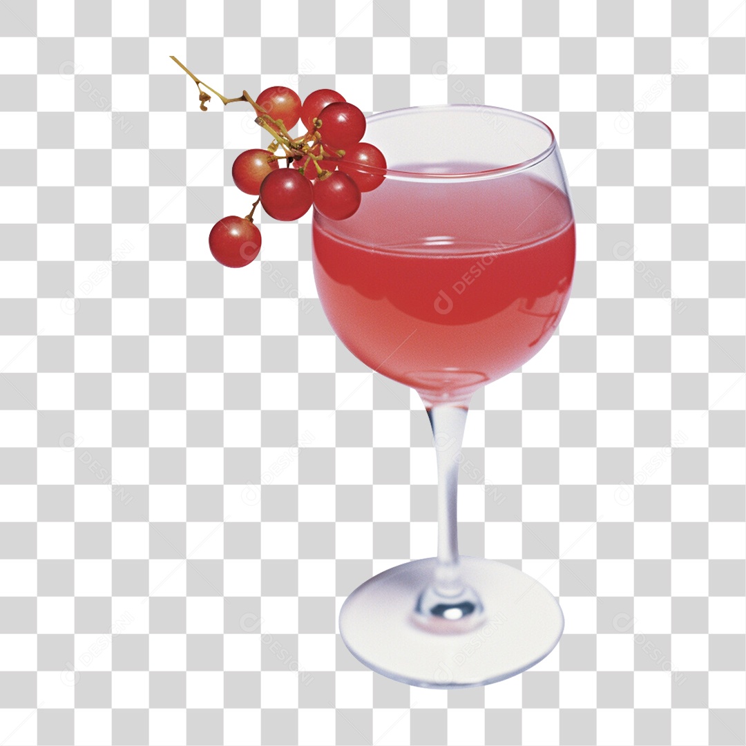 Copo de Bebida Alcoólica PNG Transparente