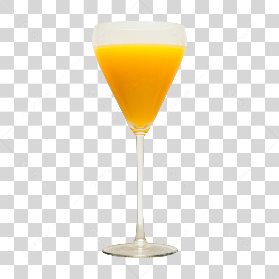 Copo de Bebida Alcoólica PNG Transparente