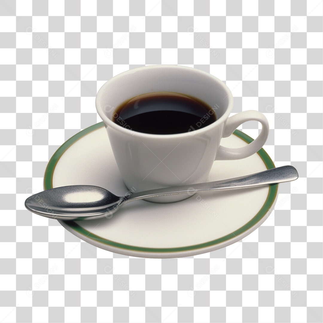 Xícara de Café Quente PNG Transparente