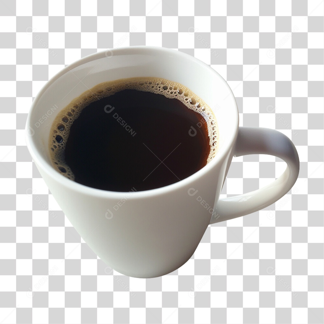 Xícara de Café Quente PNG Transparente