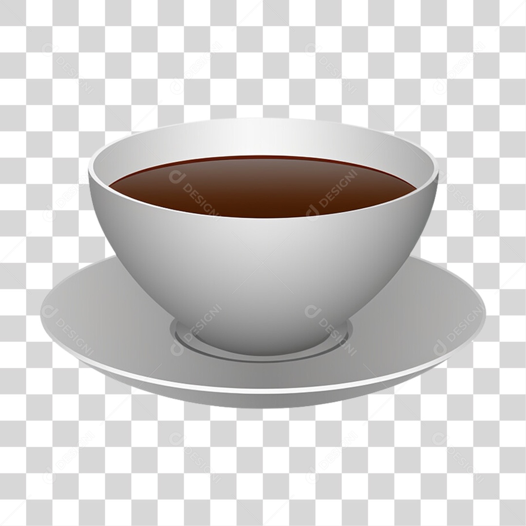 Xícara de Café Quente PNG Transparente