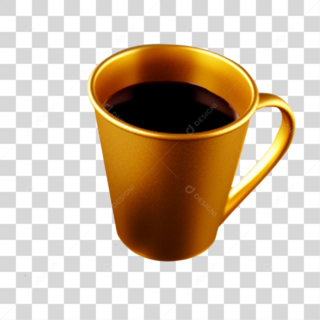 Xícara de Café Quente PNG Transparente