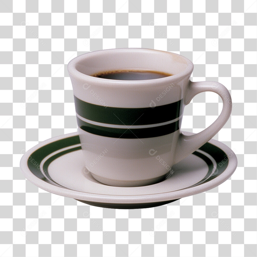 Xícara de Café Quente PNG Transparente