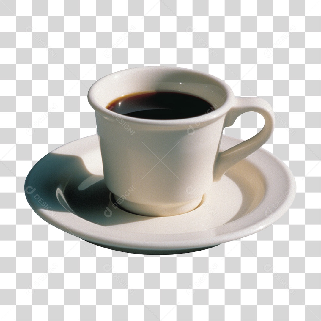 Xícara de Café Quente PNG Transparente