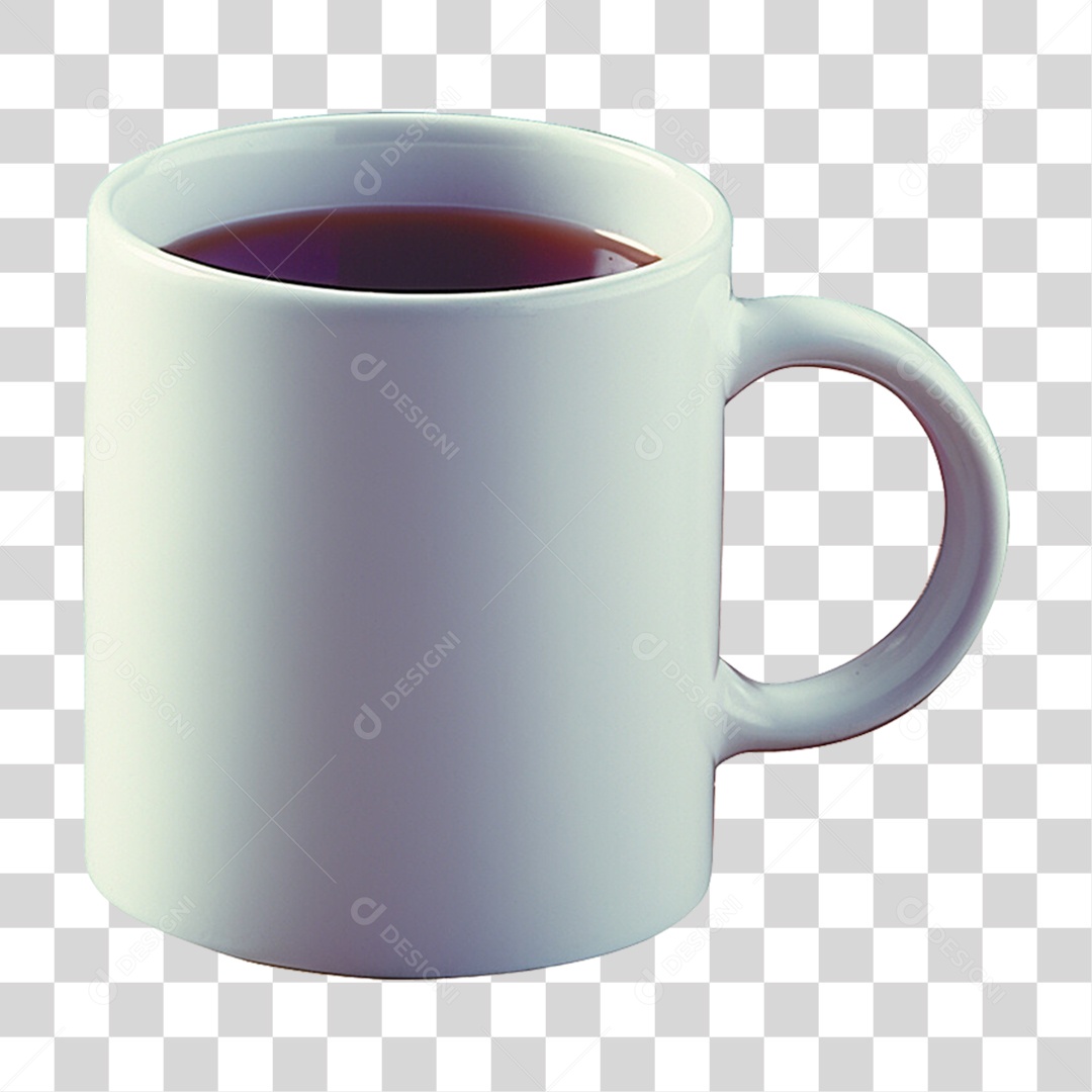 Xícara de Café Quente PNG Transparente