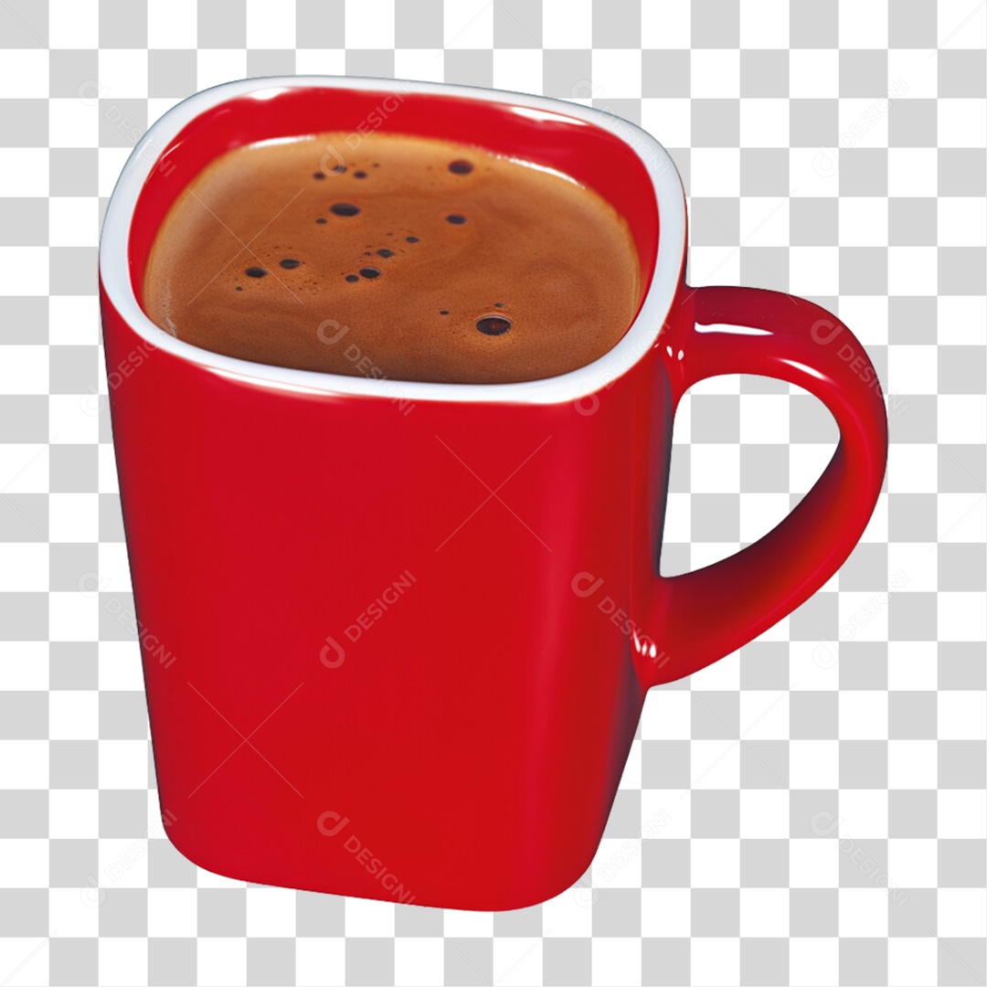 Xícara de Café Quente PNG Transparente