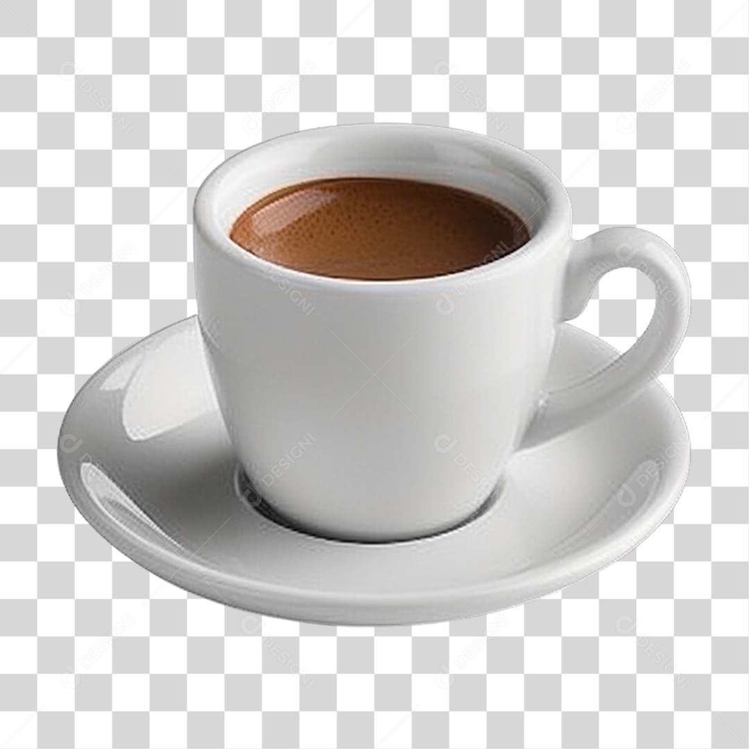 Xícara de Café Quente PNG Transparente