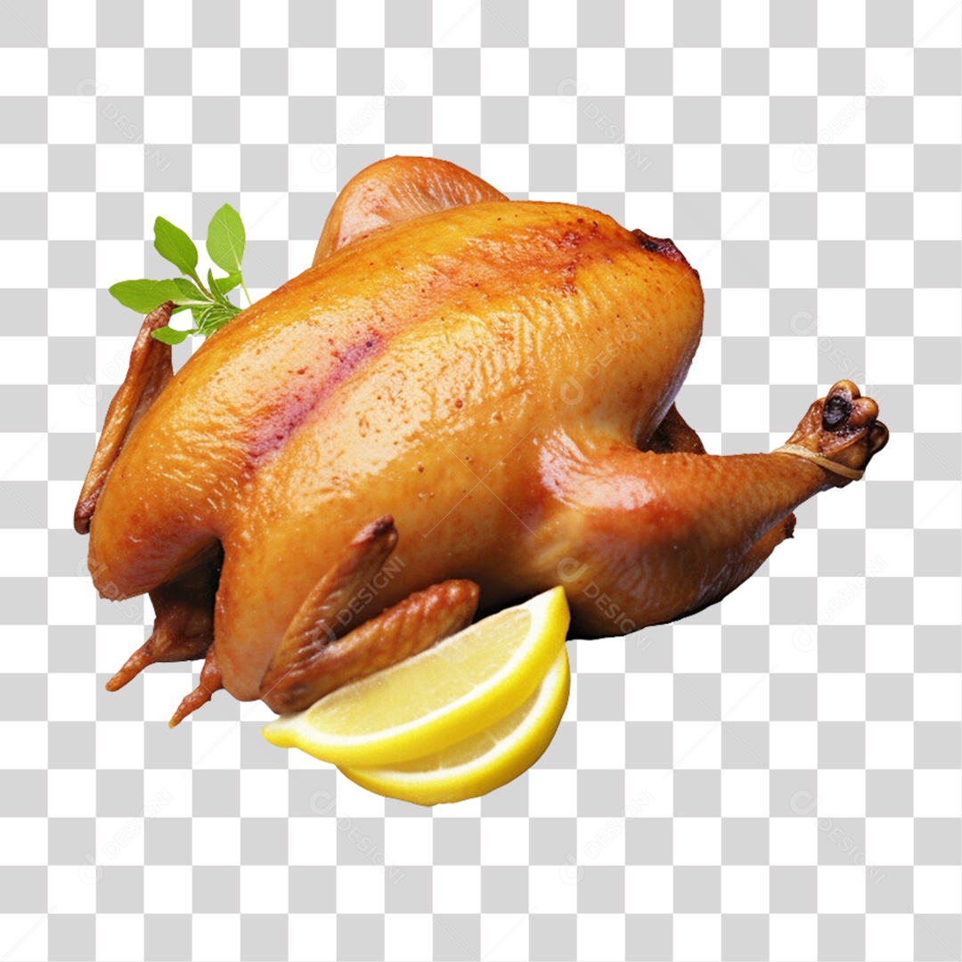 Frango Assado PNG Transparente