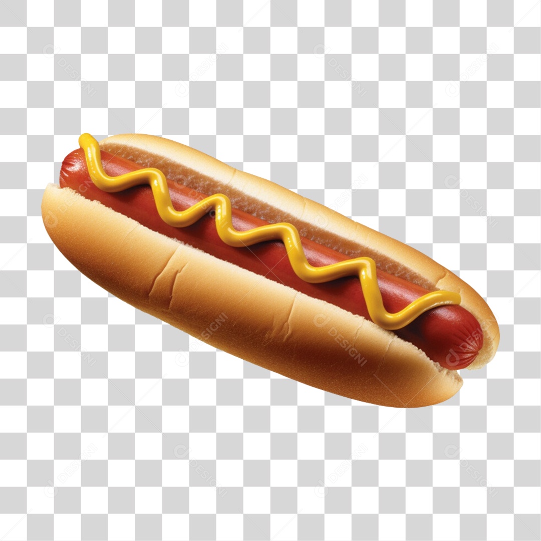 Hot-Dog Lanche PNG Transparente