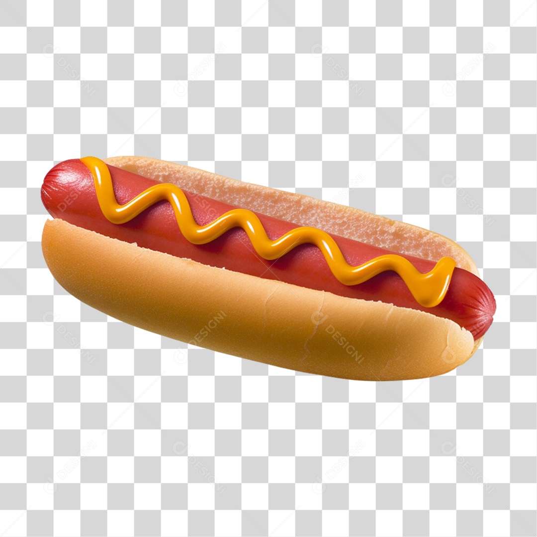 Hot-Dog Lanche PNG Transparente