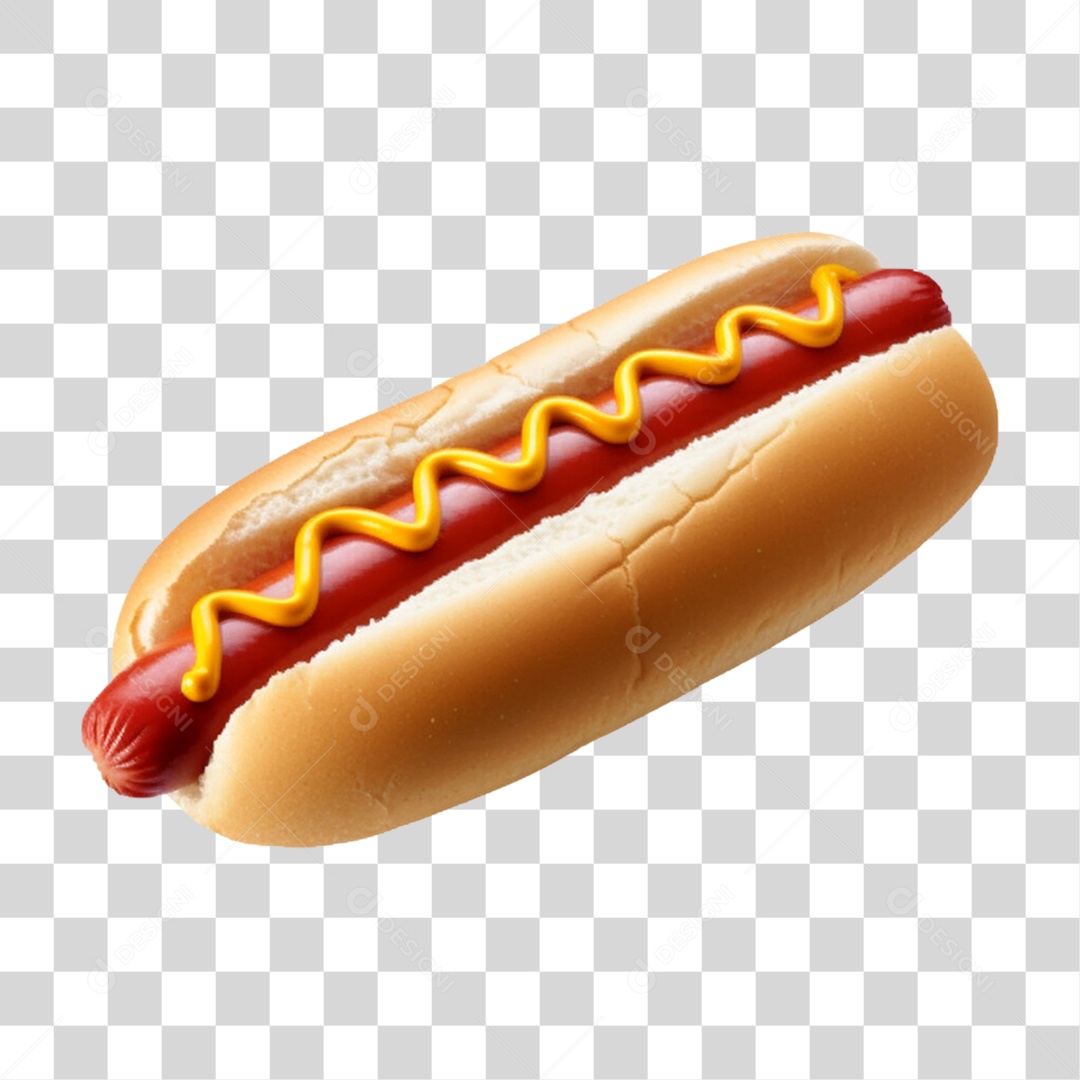 Hot-Dog Lanche PNG Transparente