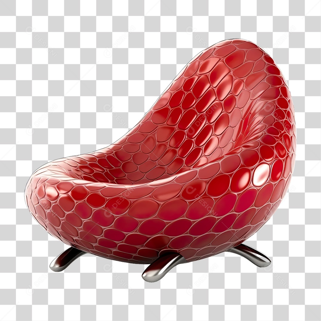 Banco de Couro PNG Transparente