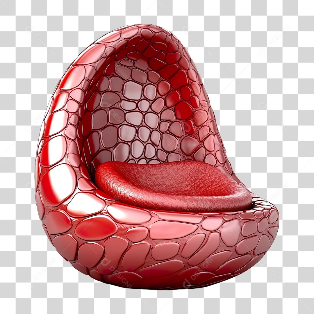 Banco de Couro PNG Transparente