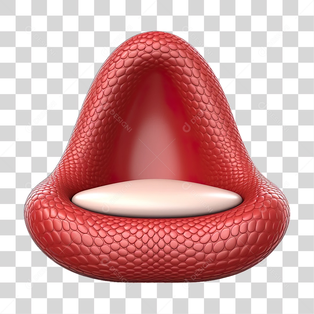 Banco de Couro PNG Transparente