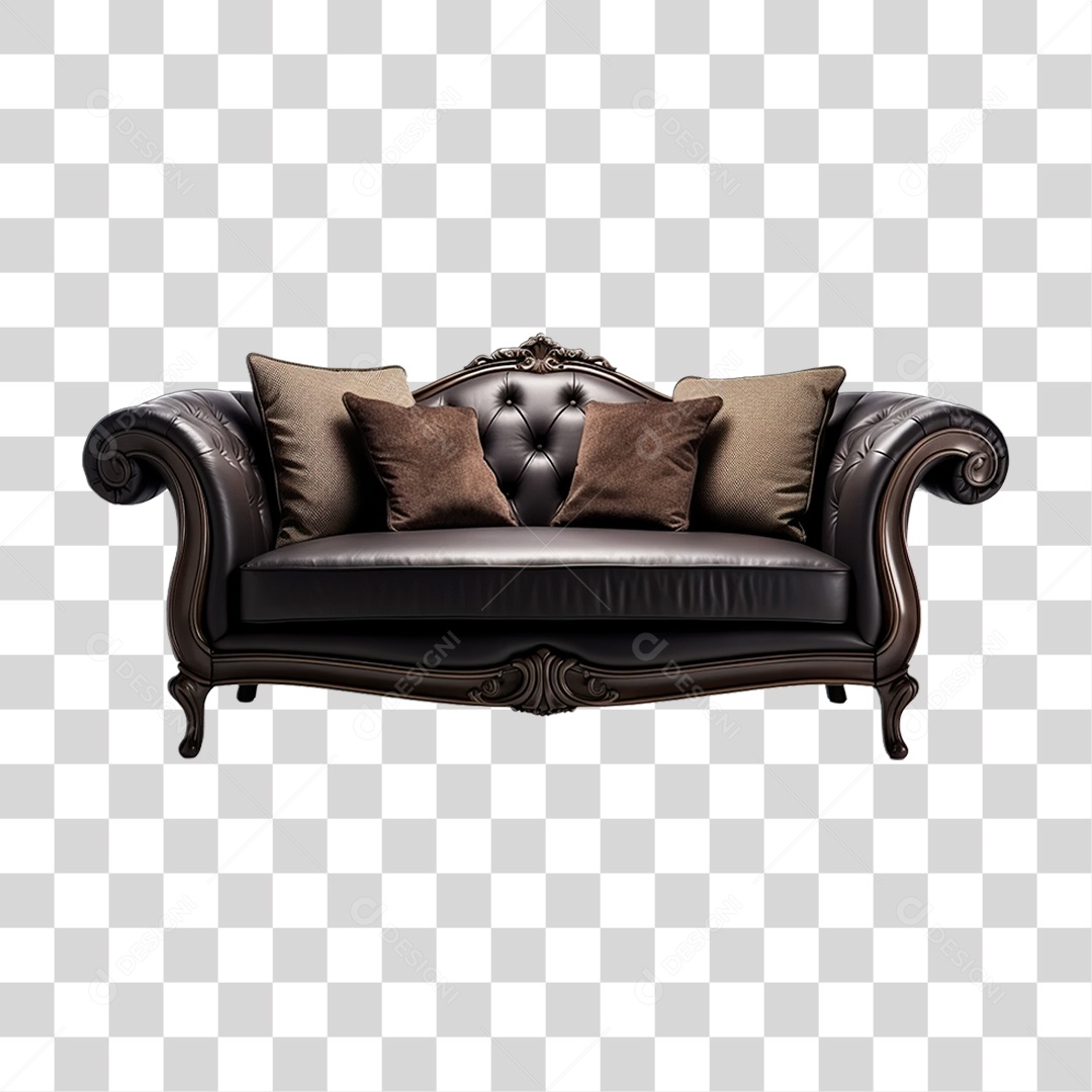 Sofá Poltronas PNG Transparente