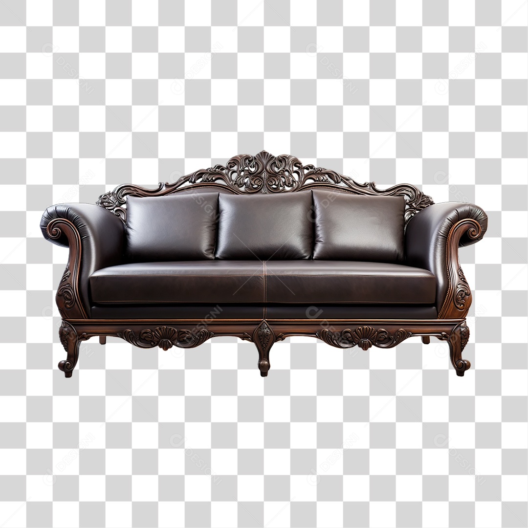 Sofá Poltronas PNG Transparente