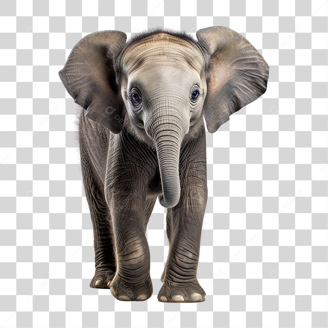 Animal Elefante Africano PNG Transparente