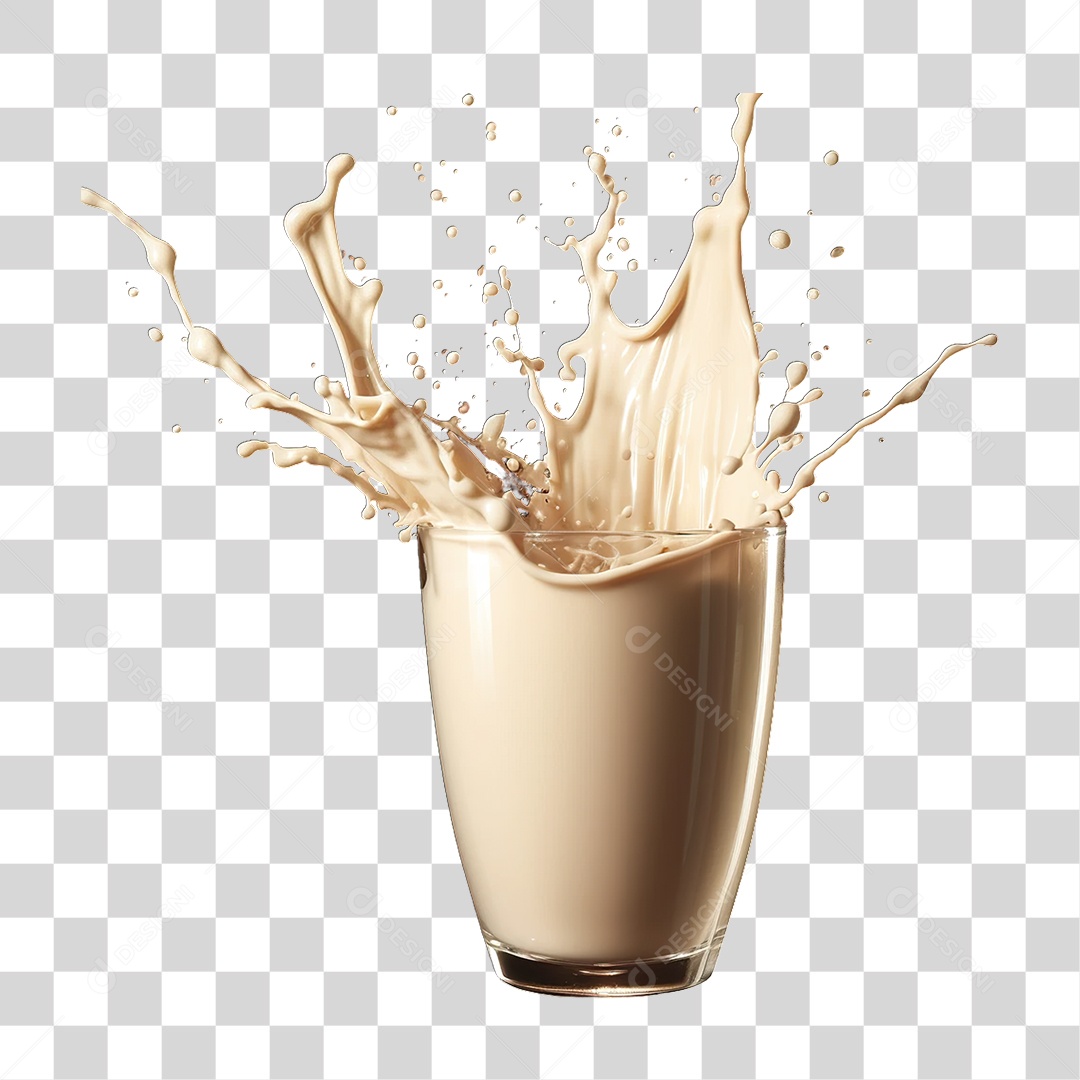 Copo de Vitamina PNG Transparente