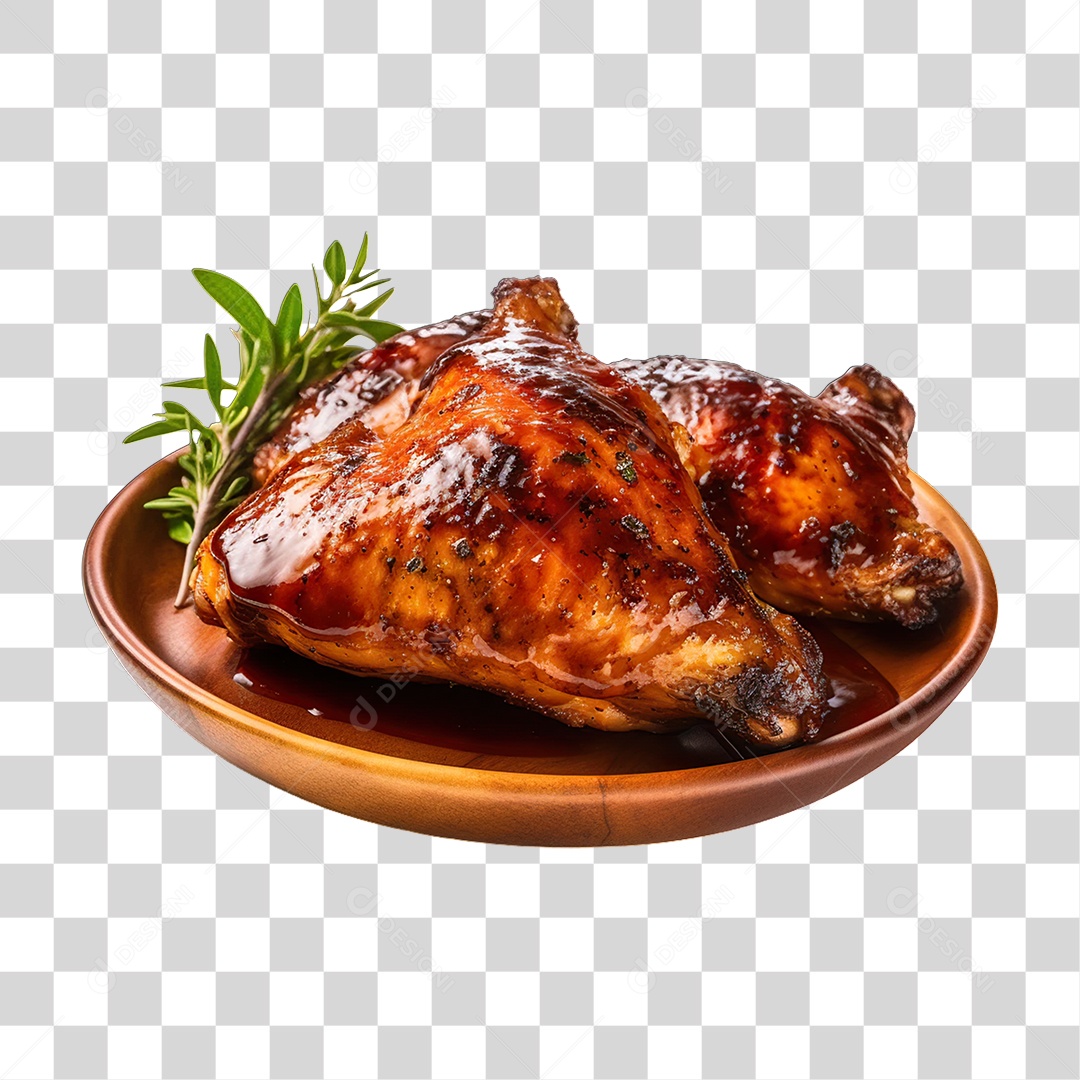 Frango Assado PNG Transparente