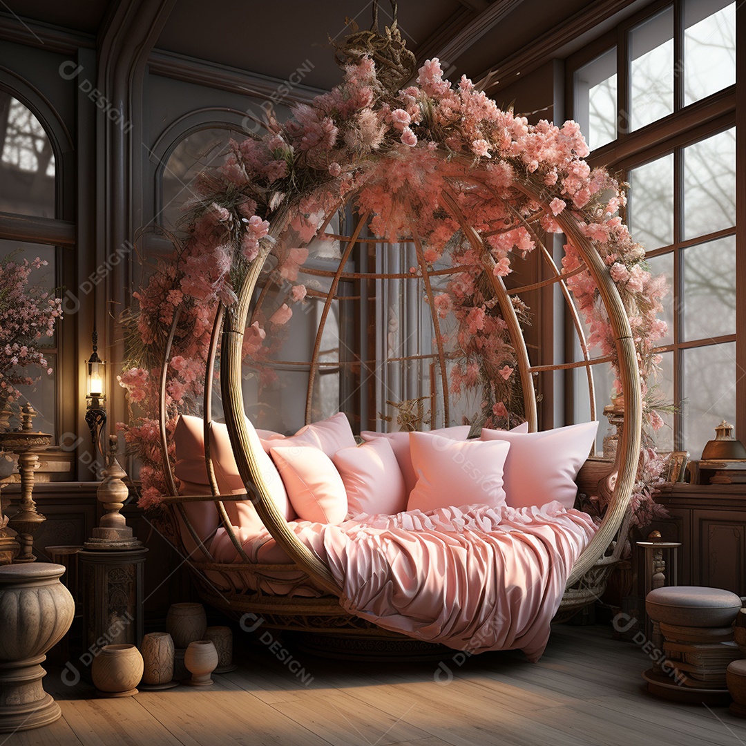 Elegância interior de casa moderna