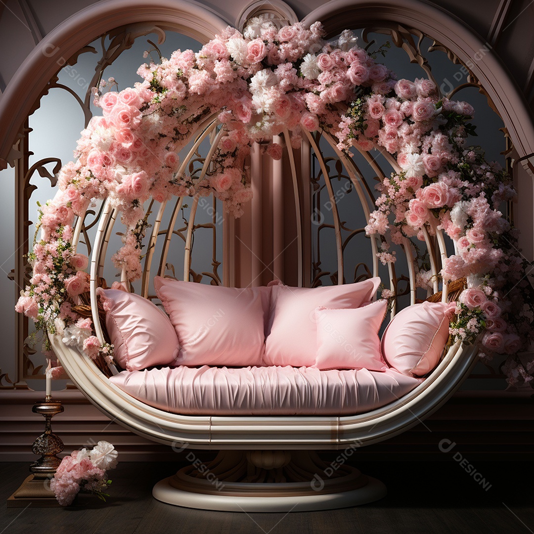 Elegância interior de casa moderna