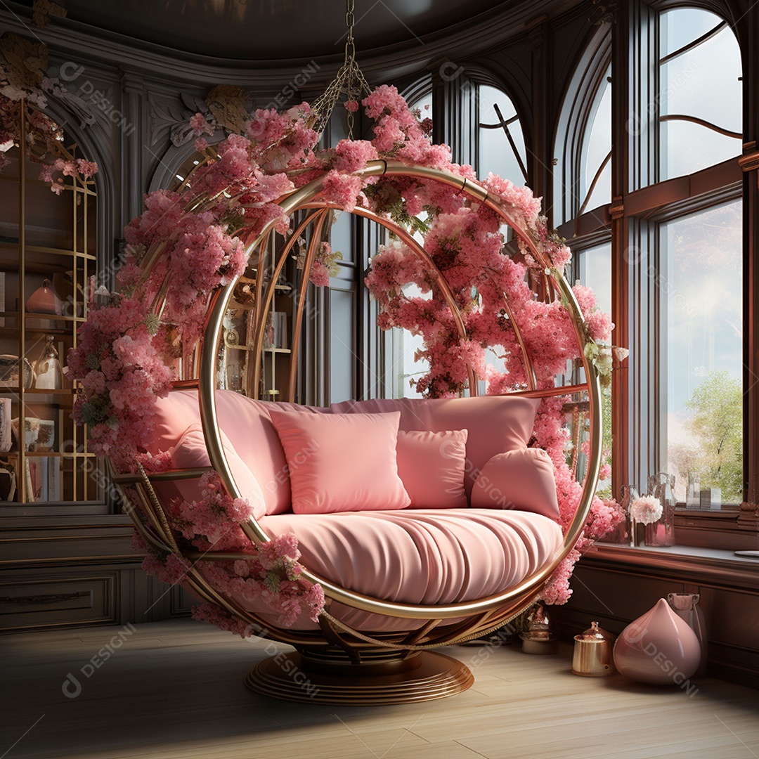 Elegância interior de casa moderna