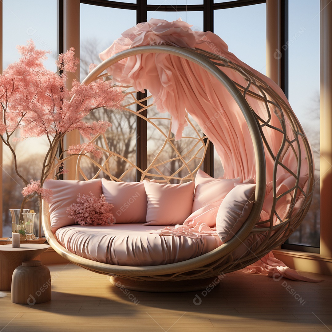 Elegância interior de casa moderna