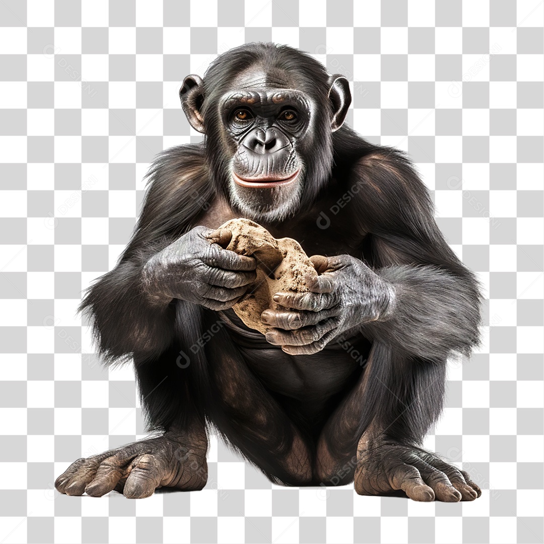 Animal Chimpanzé PNG Transparente