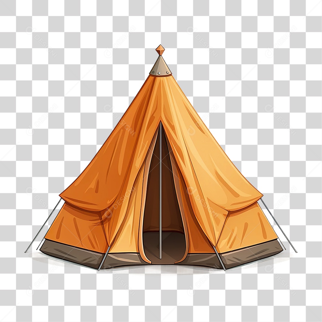 Barraca de Acampamento PNG Transparente