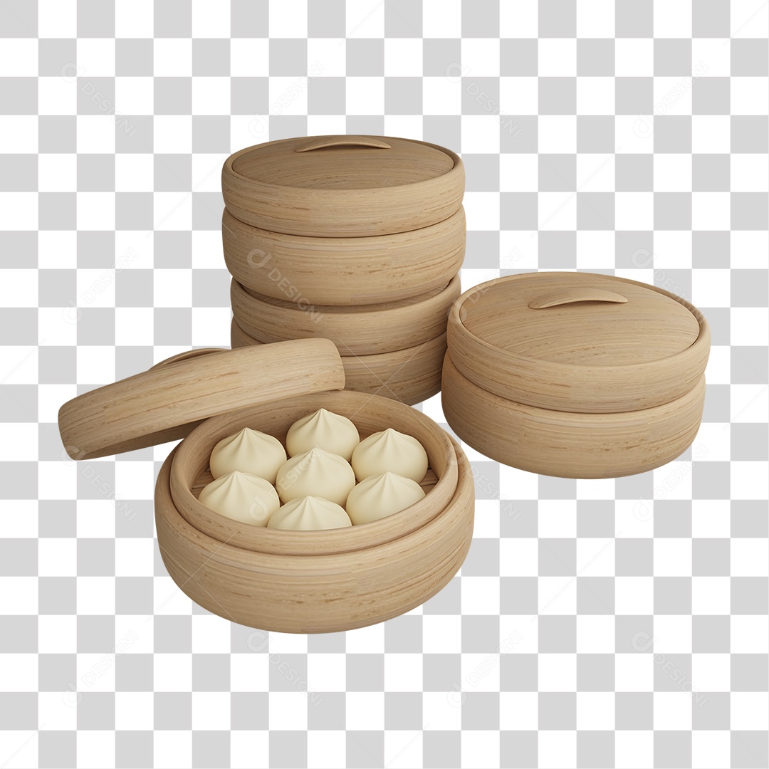 Bolinho Frito Alimento Japonês PNG Transparente