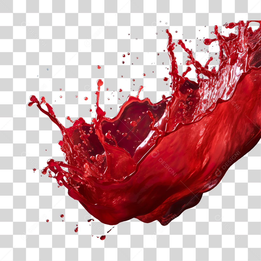 Splash de Tinta Cores PNG Transparente