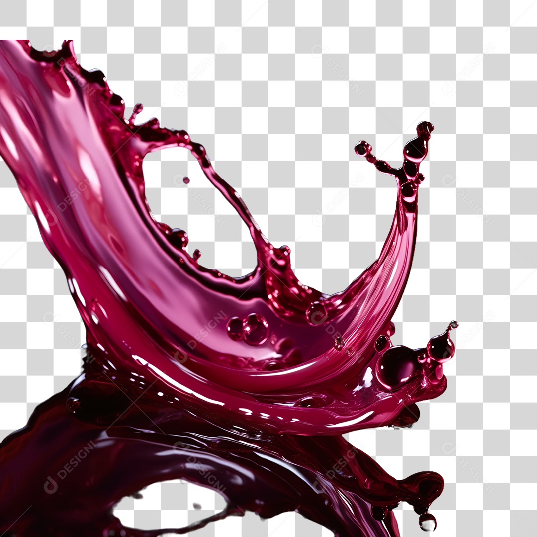 Splash de Tinta Cores PNG Transparente