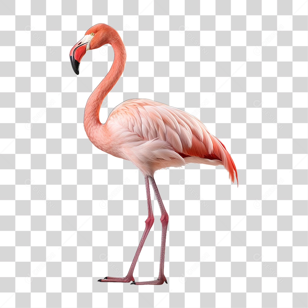 Aves Flamingo PNG Transparente