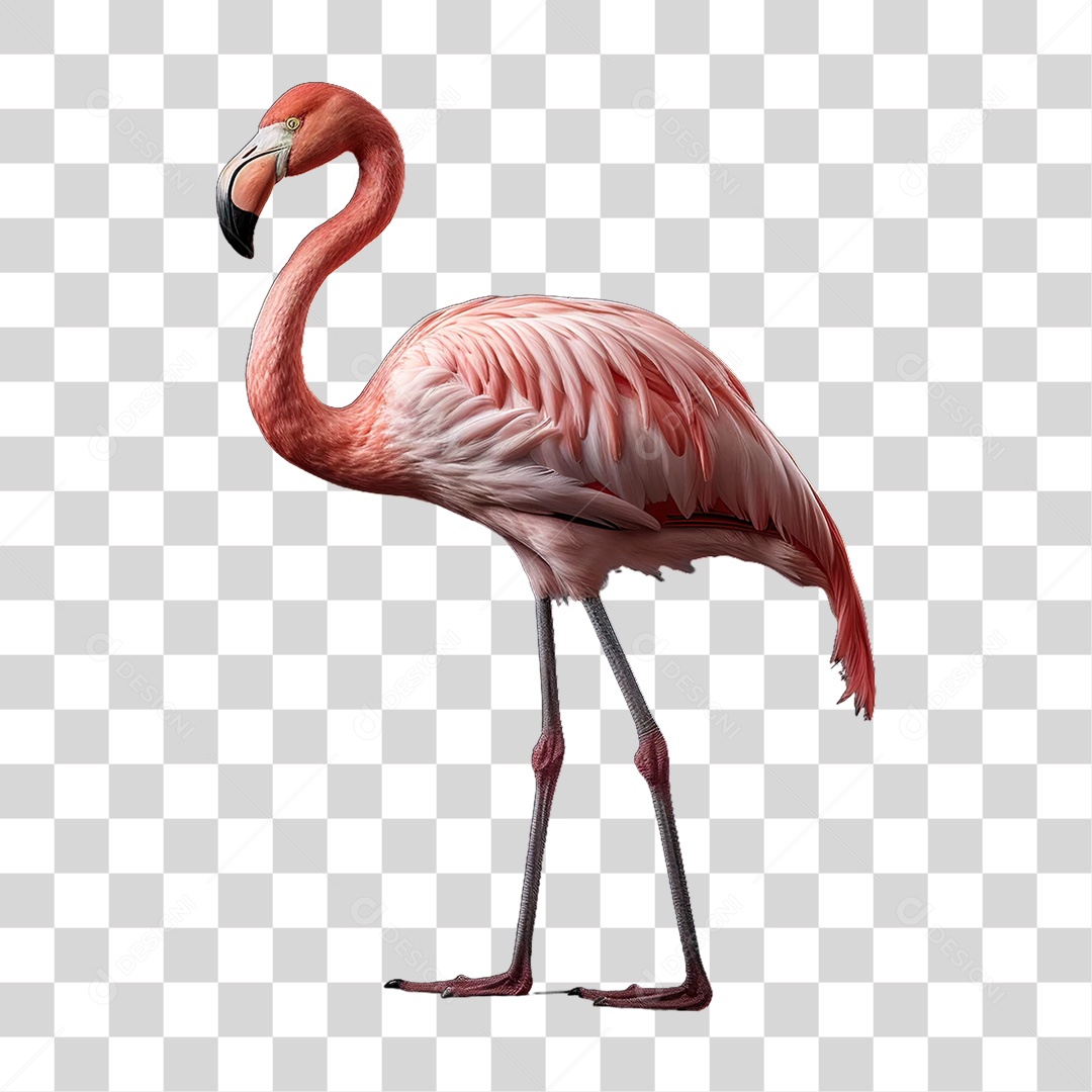 Aves Flamingo PNG Transparente