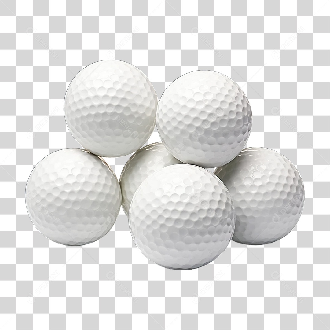 Bolas de Golf PNG Transparente