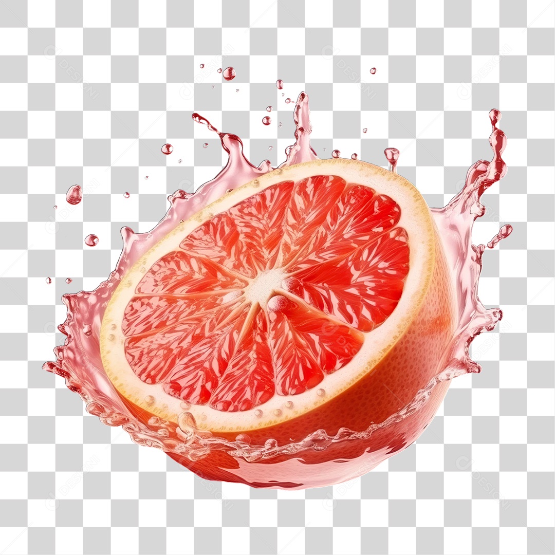Laranjas em Splash de Água PNG Transparente