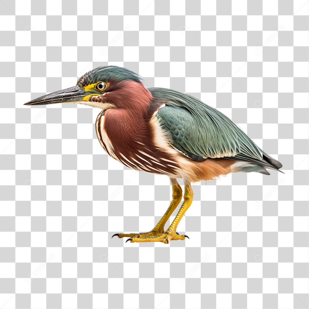 Ave Socó Mirim PNG Transparente