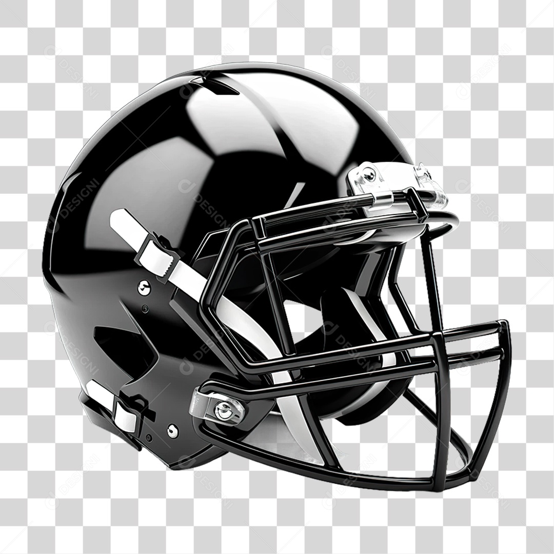 Capacete de Futebol Americano PNG Transparente