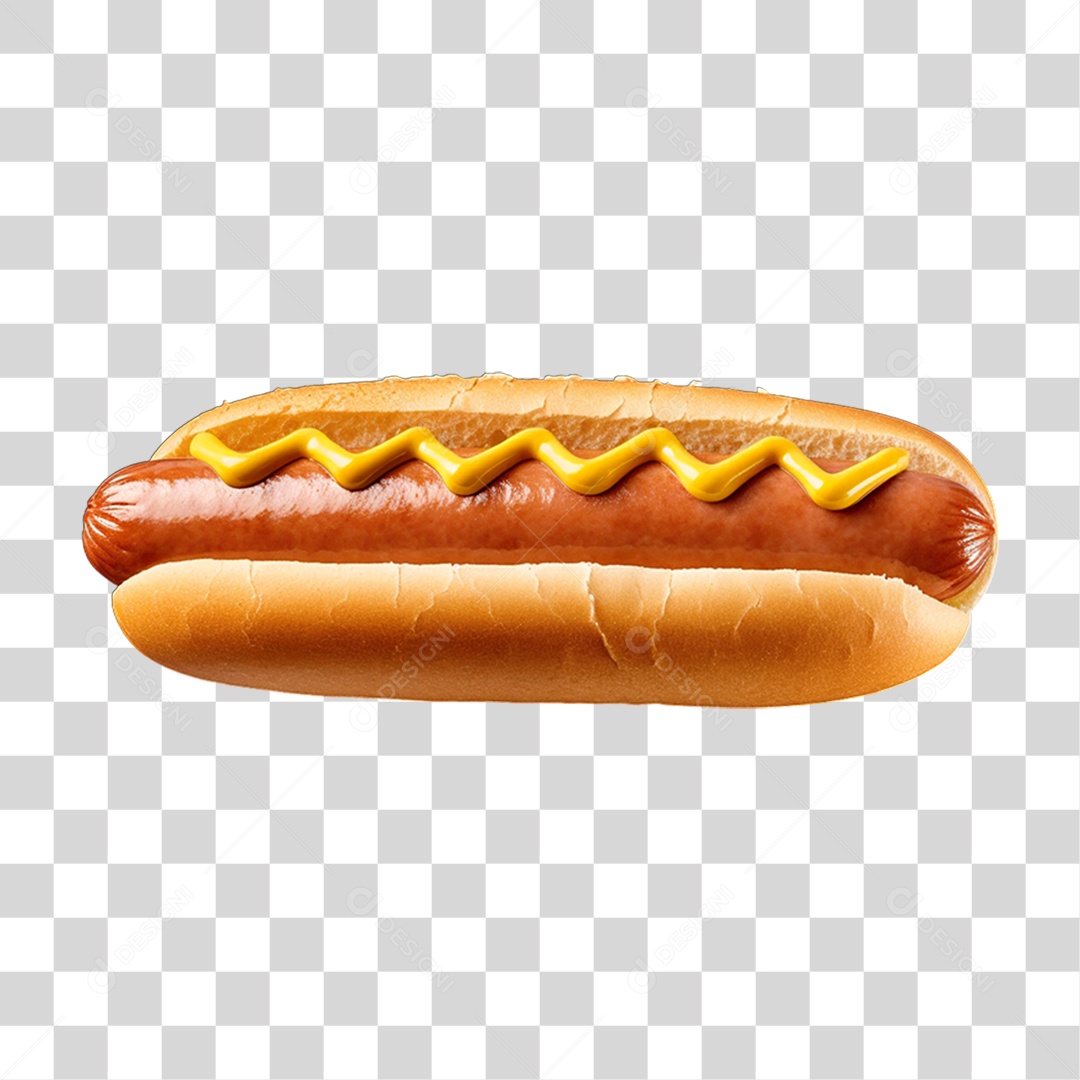 Hot-Dog Lanche PNG Transparente