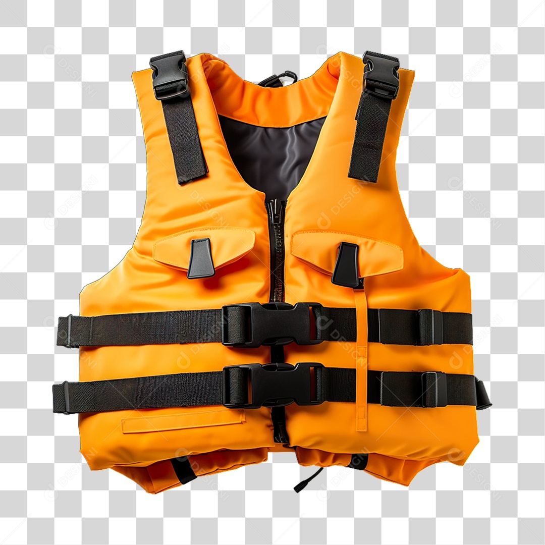 Colete Salva Vidas Embarcação PNG Transparente