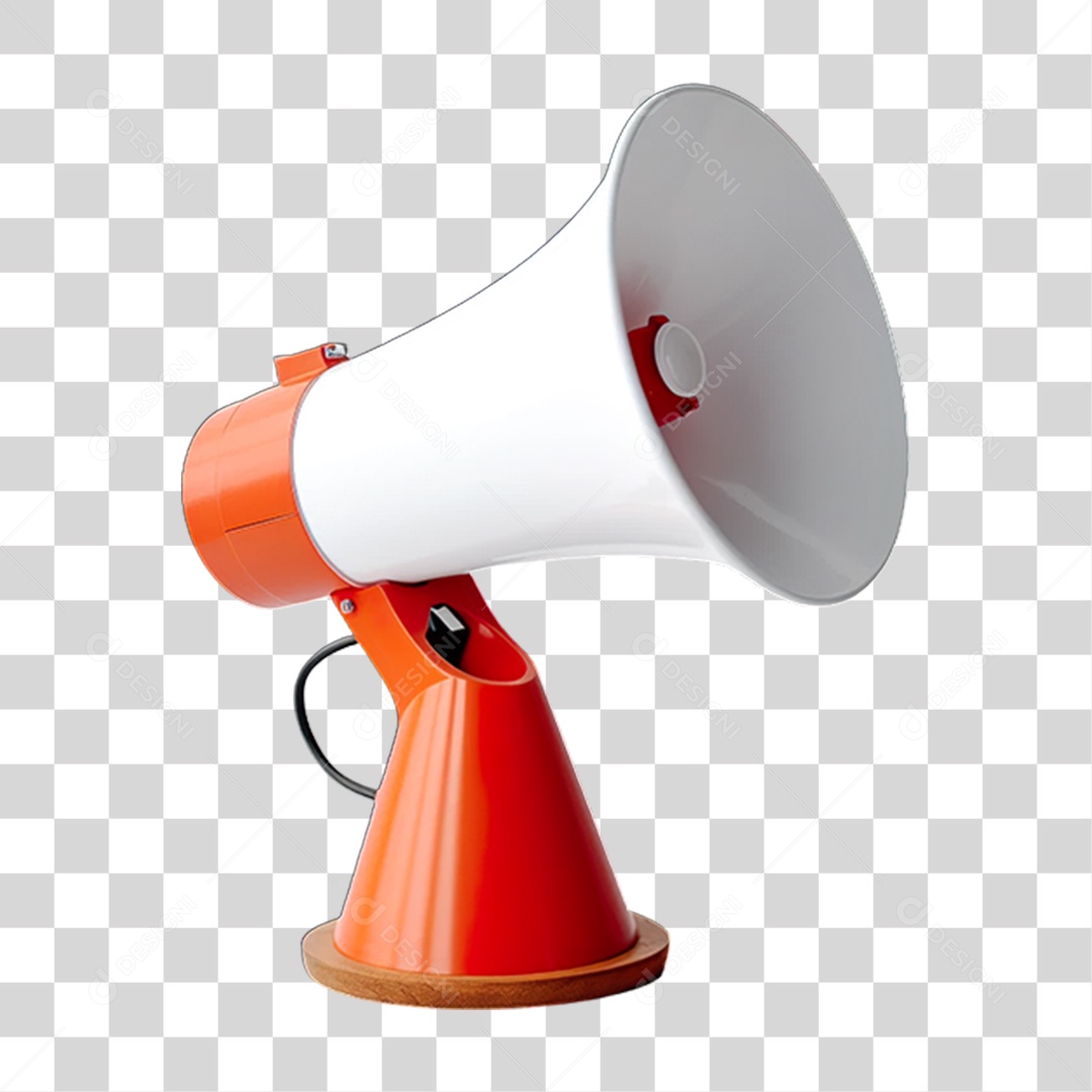 Alto Falante Mega Fone PNG Transparente