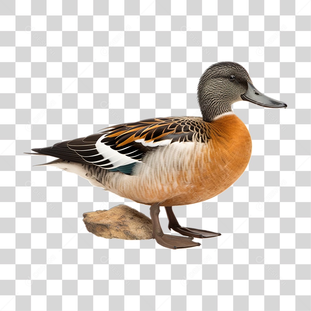 Ave Pato PNG Transparente