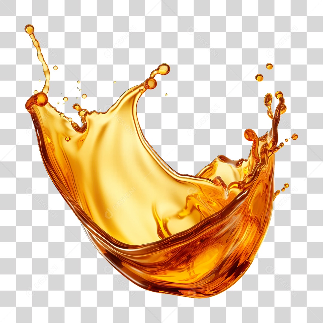 Splash de Sucos PNG Transparente