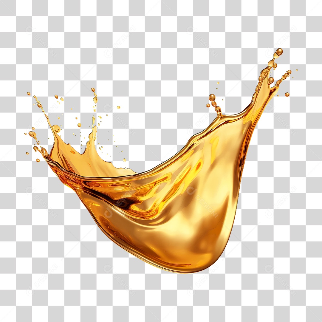 Splash de Sucos PNG Transparente