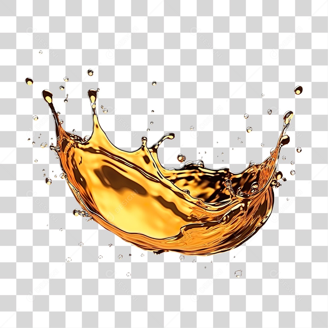 Splash de Sucos PNG Transparente