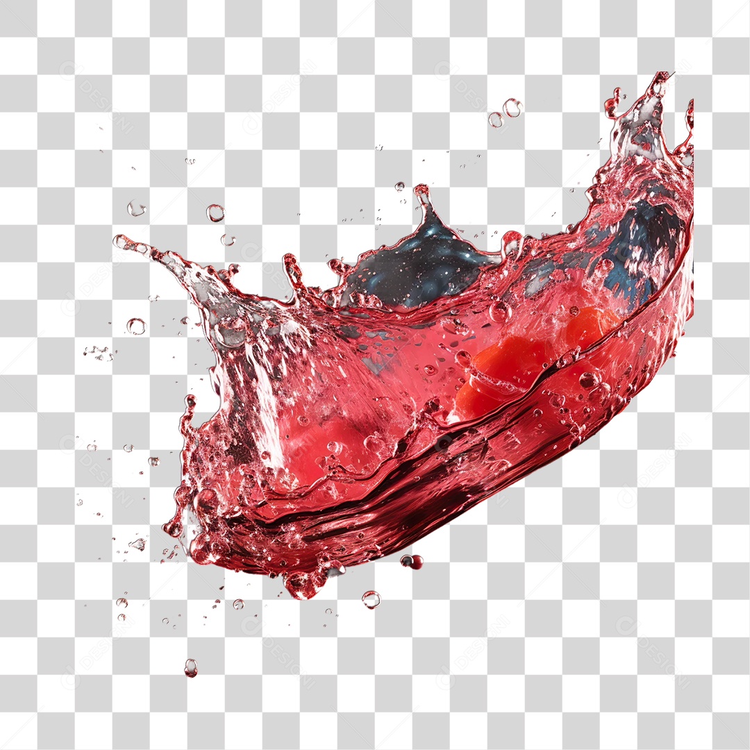 Splash de Sucos PNG Transparente