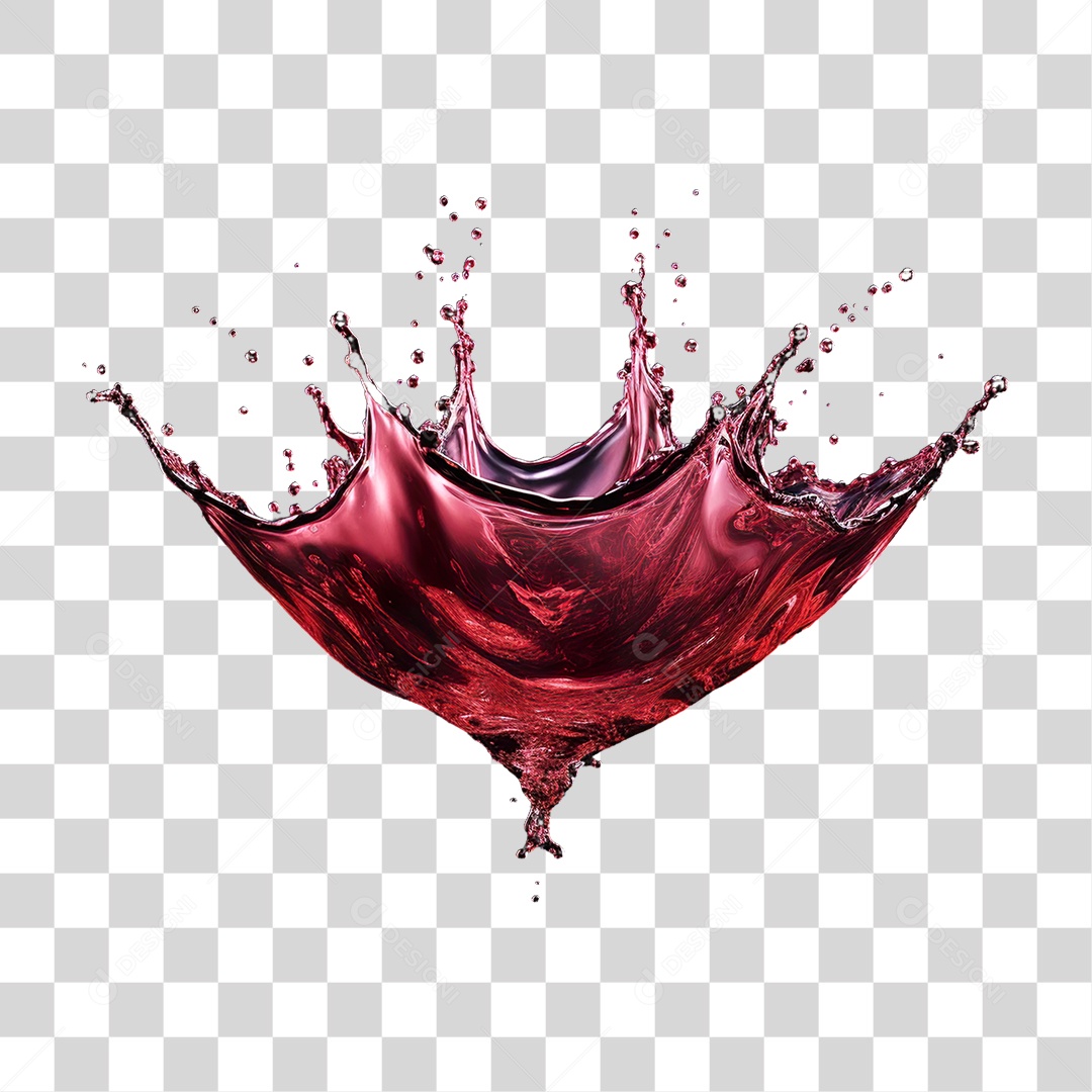 Splash de Sucos PNG Transparente